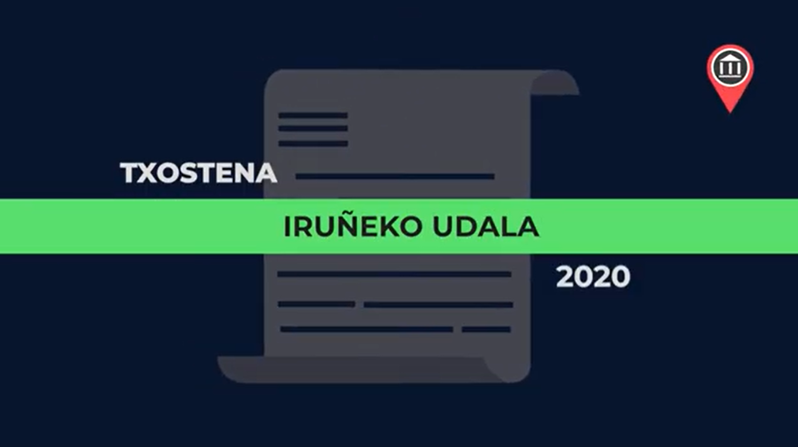 Iruñeko Udalari buruzko  txostena, 2020