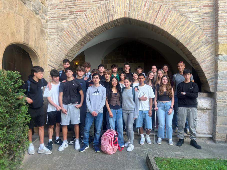 Grupo del Colegio Larraona de Pamplona.