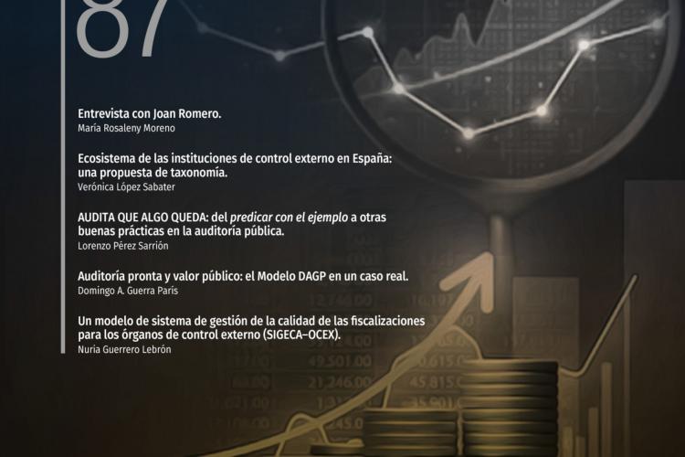 Imagen de la portada de la revista Auditoría Pública.