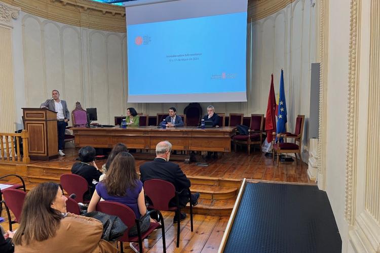 Inauguración de la jornada sobre gestión y control de subvenciones.