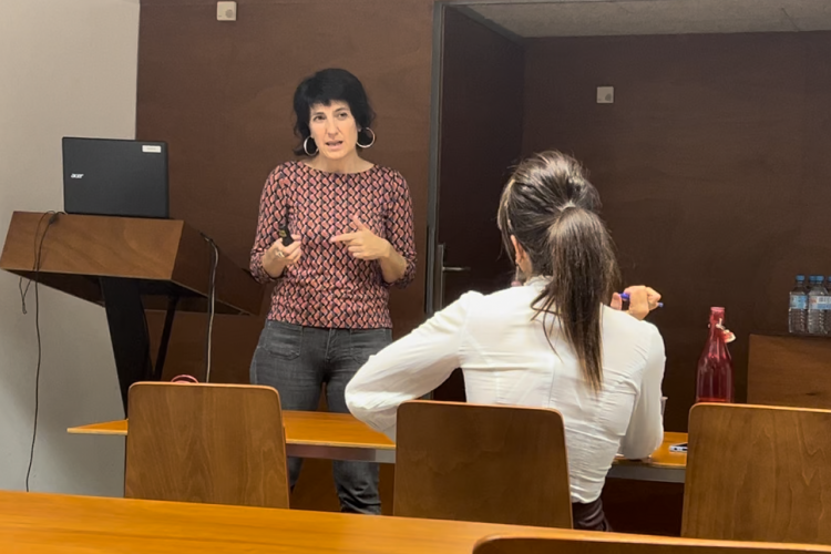 La directora técnica de la fundación, Kristina Illescas.