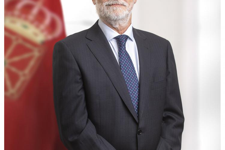 Ignacio Cabeza, presidente de la Cámara de Comptos