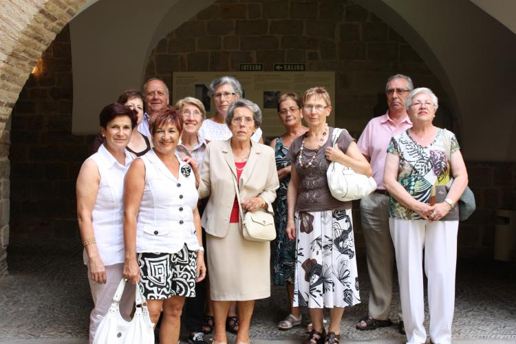 Grupo de la Iglesia de San Blas de Burlada en la Cámara de Comptos