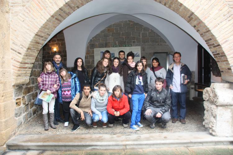 Visita de alumnos/as del Politécnico de Tafalla