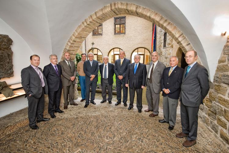 Los presidentes de los tribunales de cuentas, en Pamplona